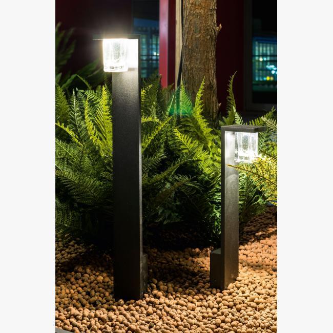 LED metal bollard light | Elbo by Delta light