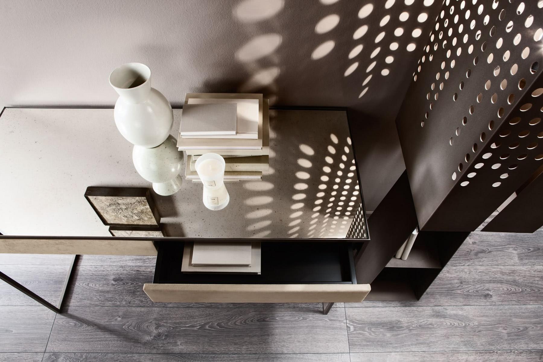 Rectangular writing desk with drawers | Narciso by Cantori