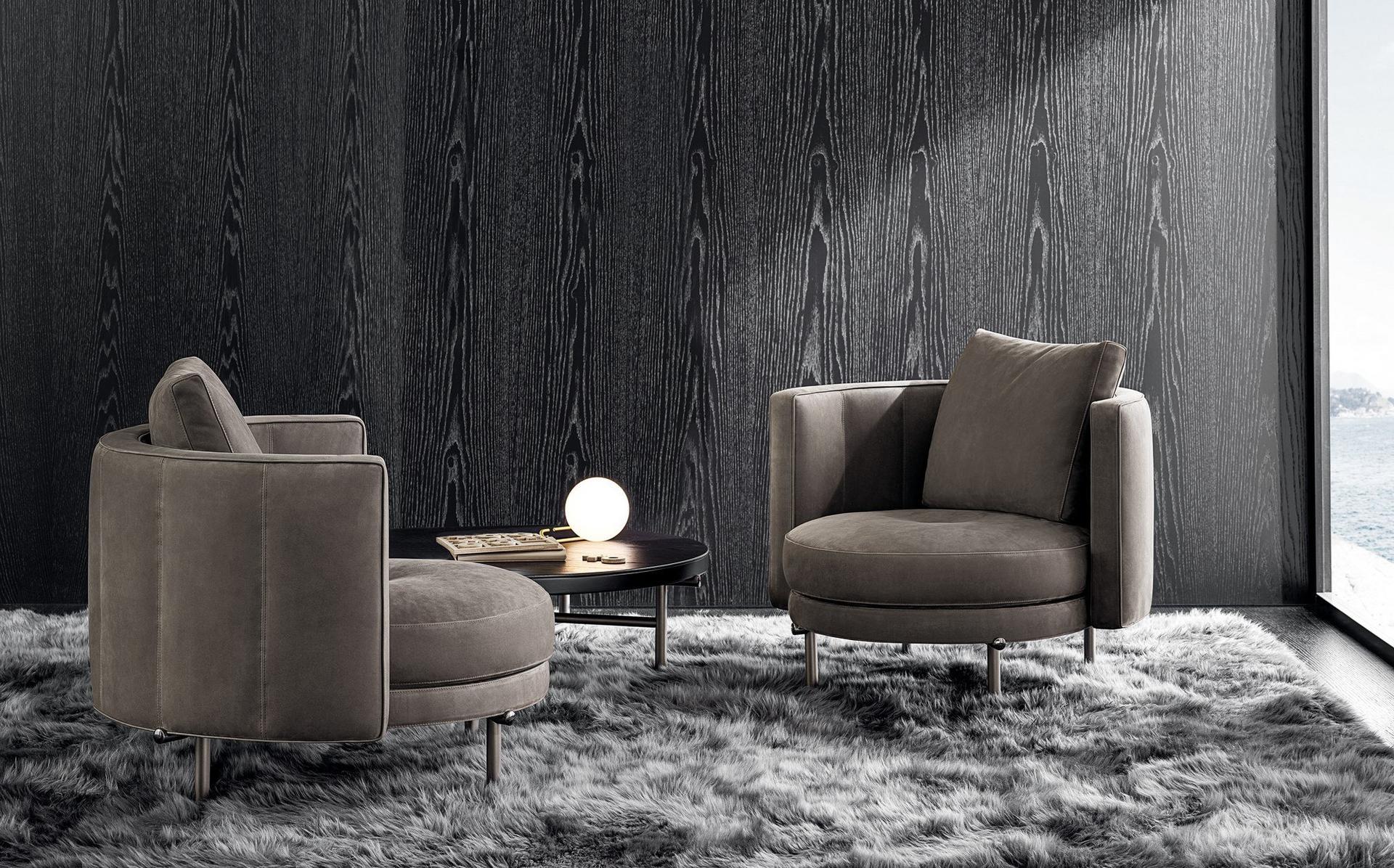 Armchair with armrests | Torii by Minotti