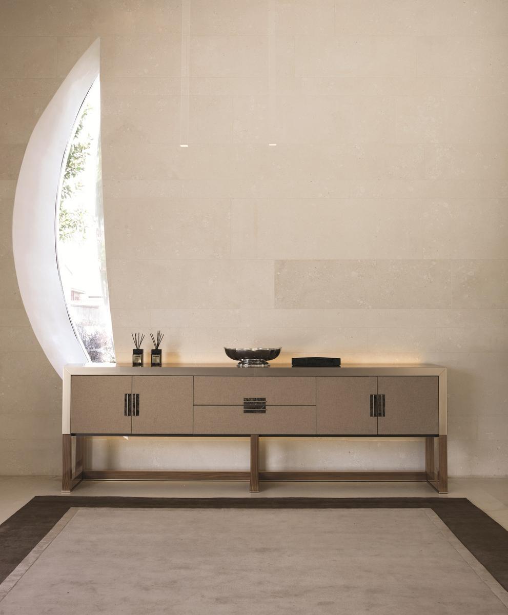 Wood sideboard with doors | Armand by Longhi