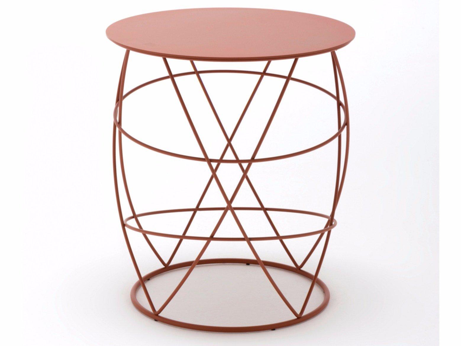 Round metal coffee table | 942 by Rolf Benz