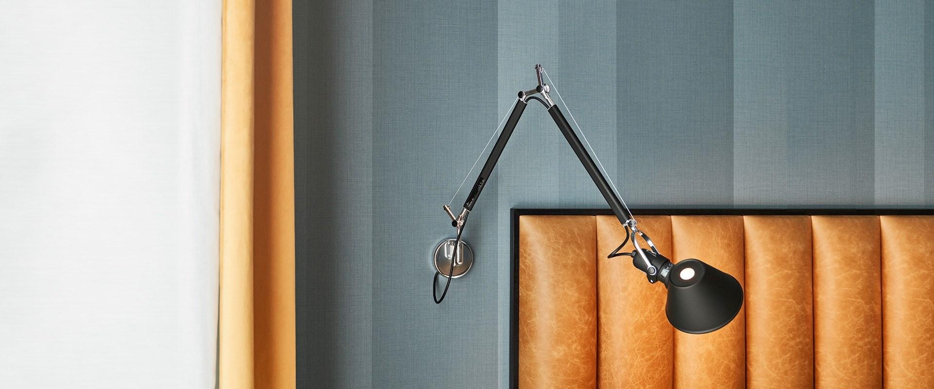 Direct light aluminium wall lamp | Tolomeo Wall by Artemide