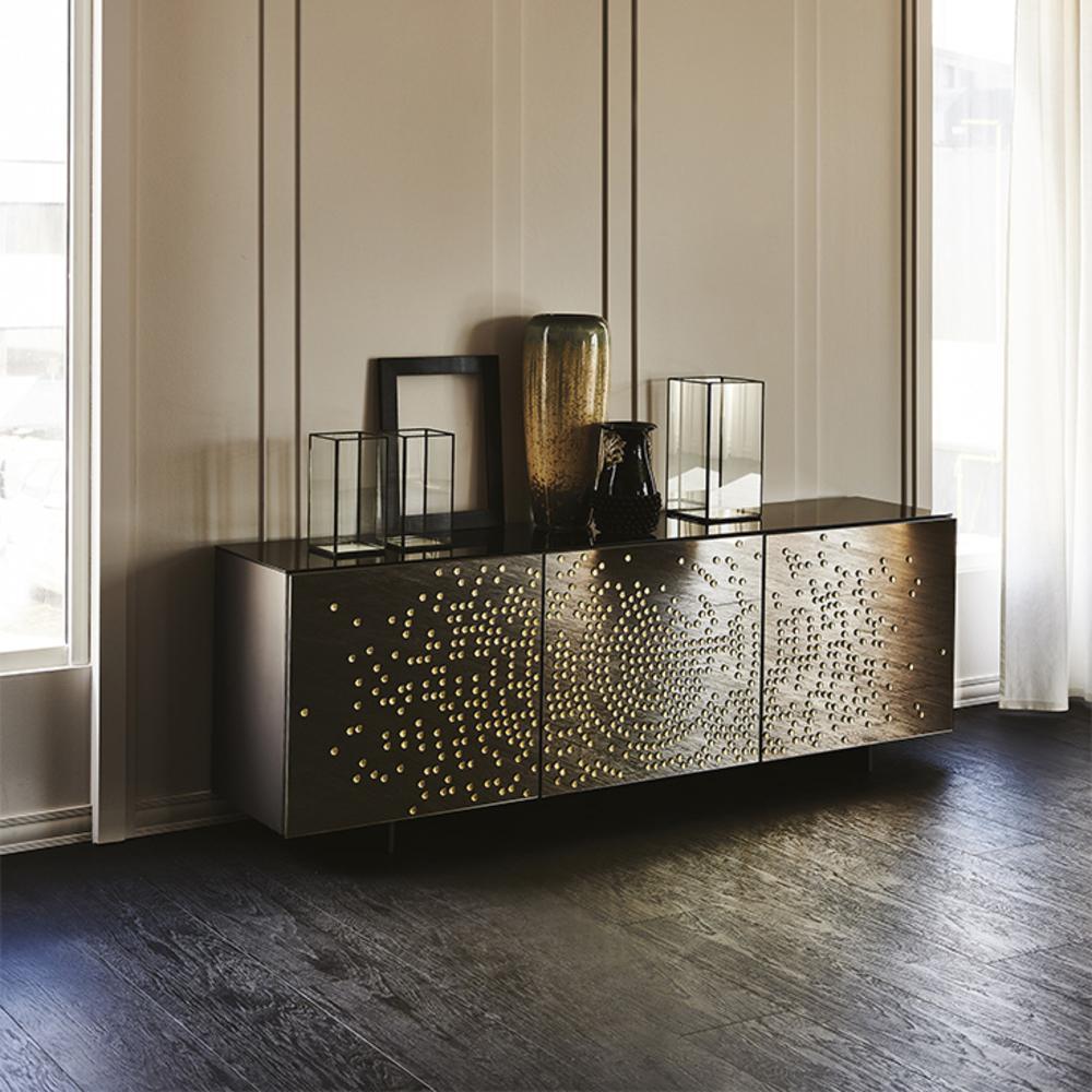 Veneer sideboard with doors | Voyager by Cattelan Italia