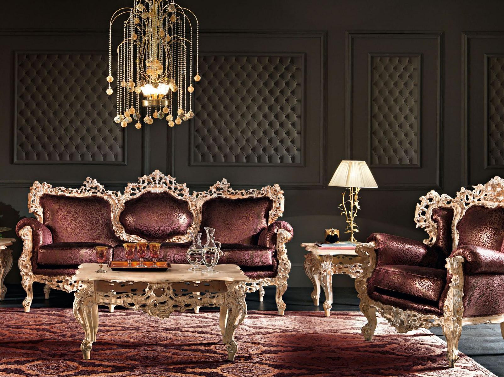 3 seater fabric sofa | 11418 by Modenese Gastone