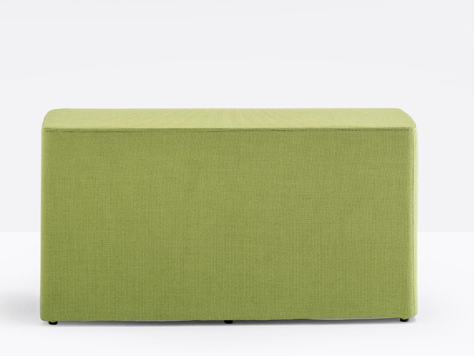 Rectangular fabric pouf | Wow 321 by Pedrali