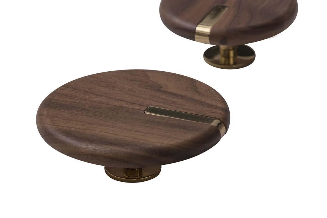 Wall-mounted solid wood Wall hook | Tweens by Tonin Casa