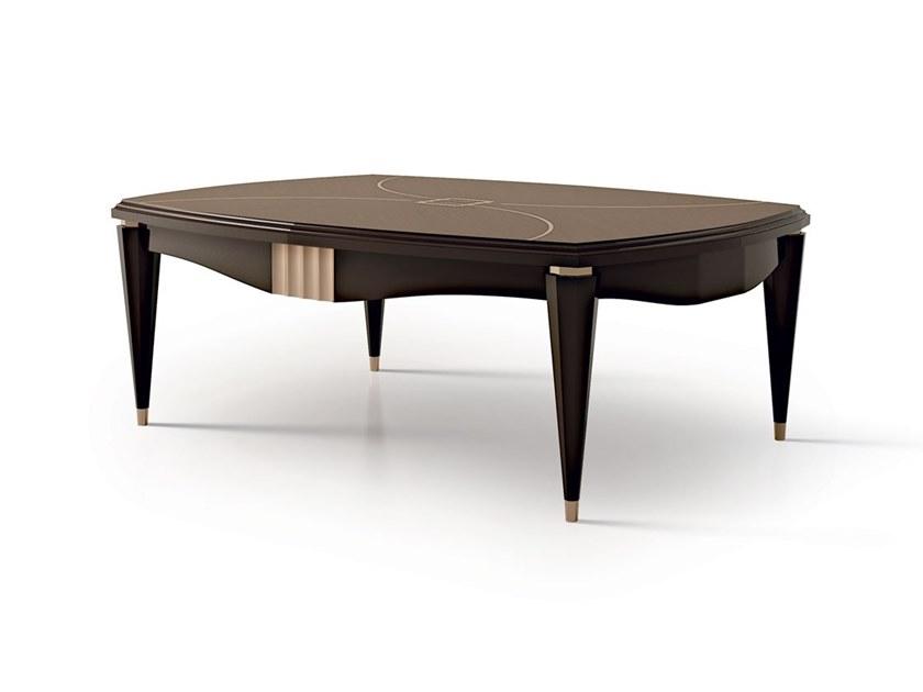 Rectangular wooden coffee table | 7032 by Carpanese home
