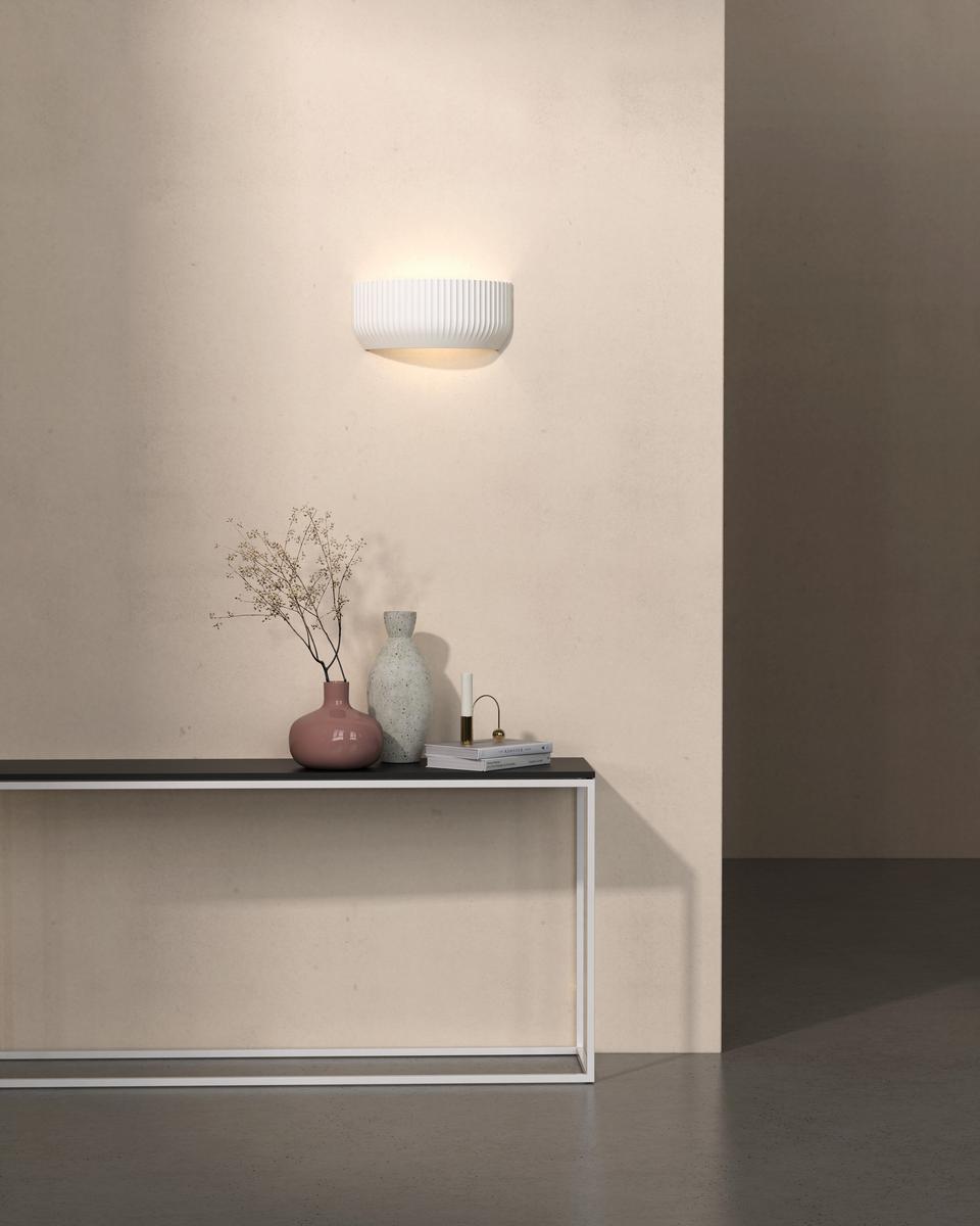 Contemporary style LED direct-indirect light plaster wall light | Blend by Astro lighting