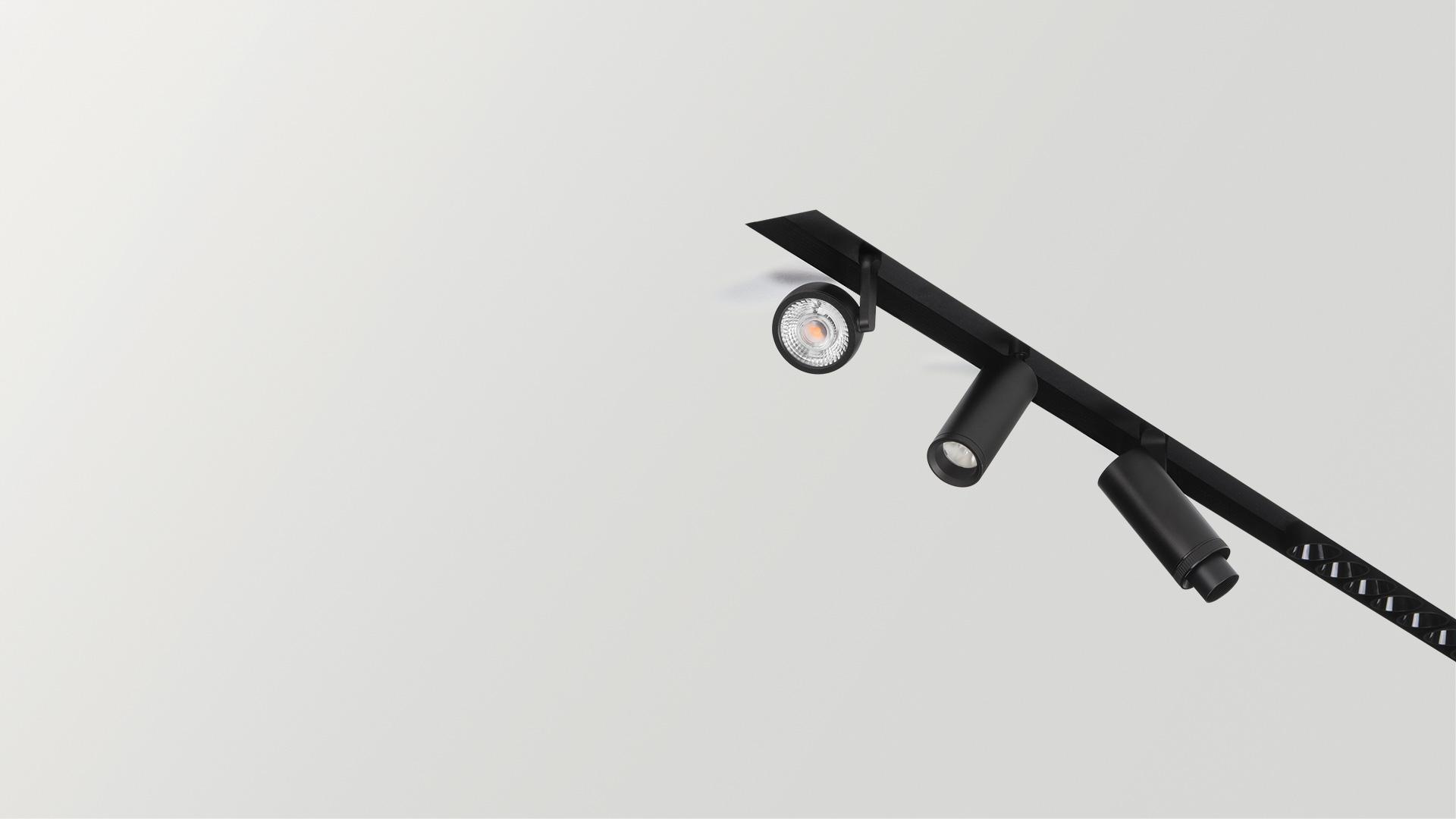 LED aluminium spotlight | Black Foster Fit 35 by Arkoslight