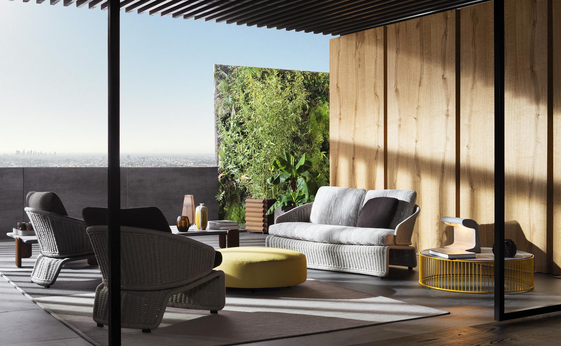 Outdoor sofa | Halley Outdoor by Minotti