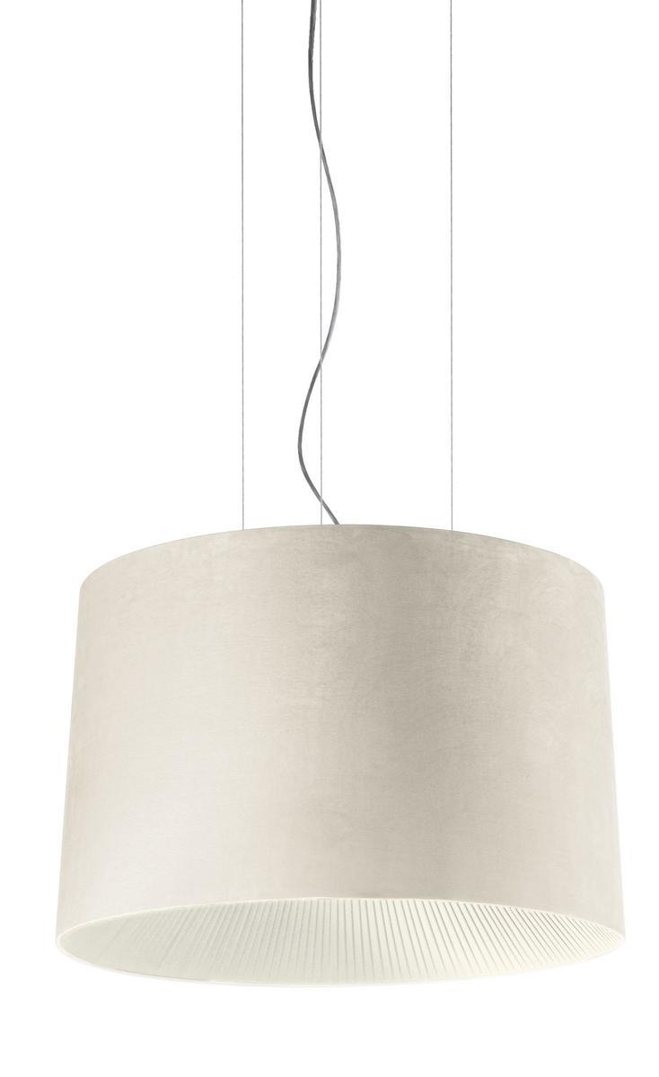 Suede fabric pendant lamp | Velvet by Axolight