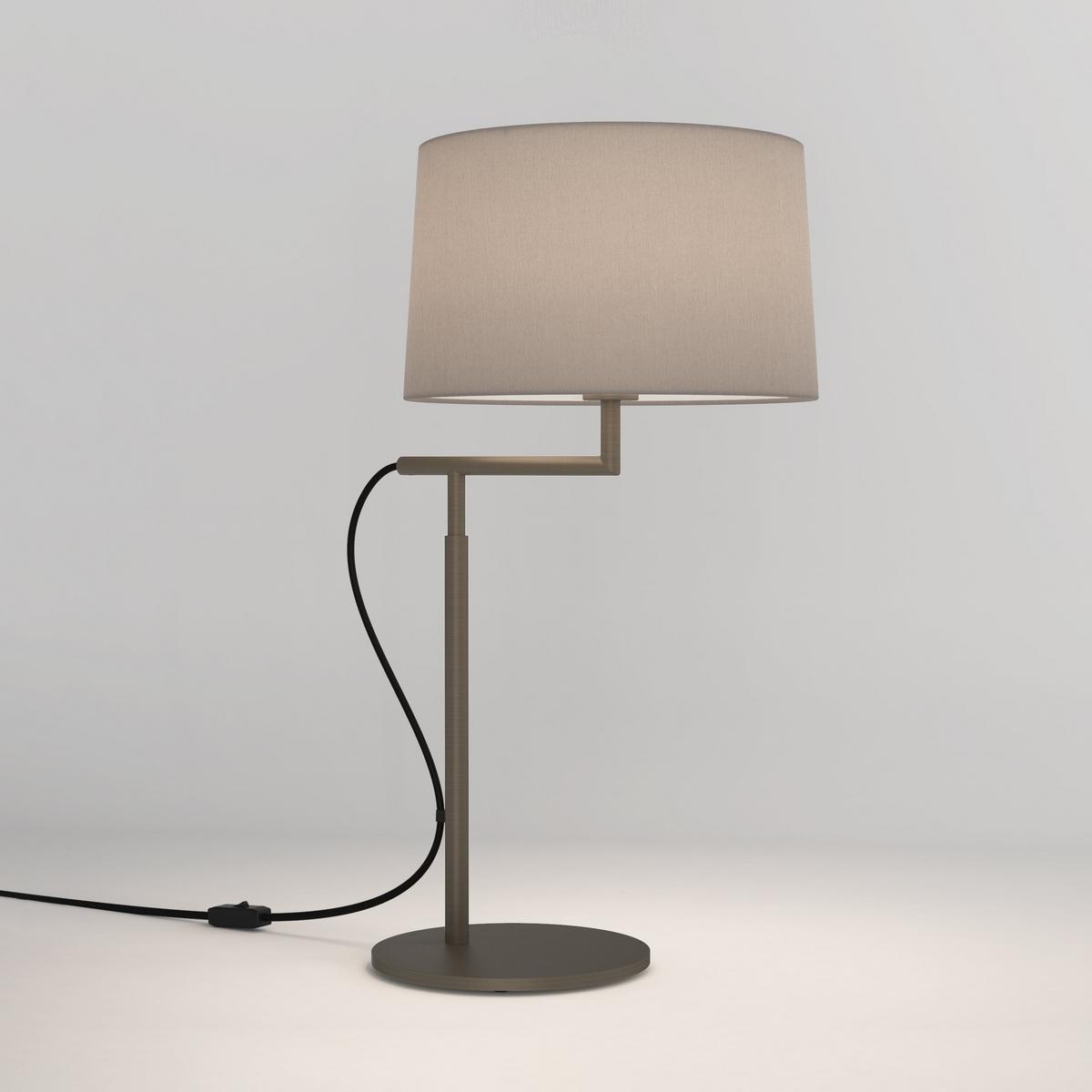 Led table lamp in steel and fabric | Telegraph by Astro lighting
