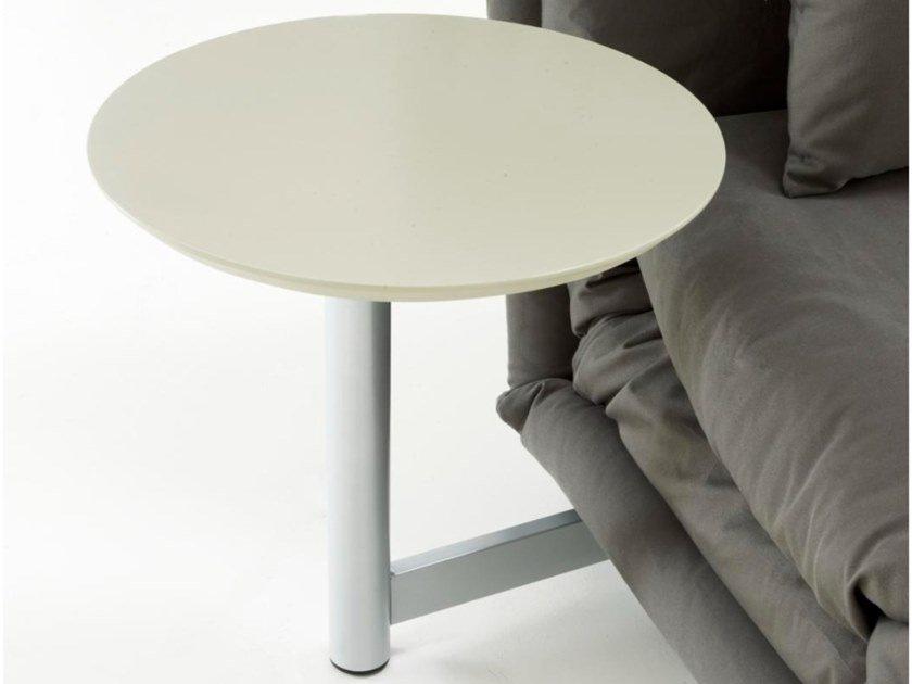 Low round MDF side table | Multy by Ligne Roset