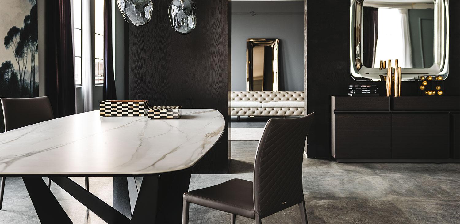 Rectangular ceramic table | Skorpio Keramik by Cattelan Italia