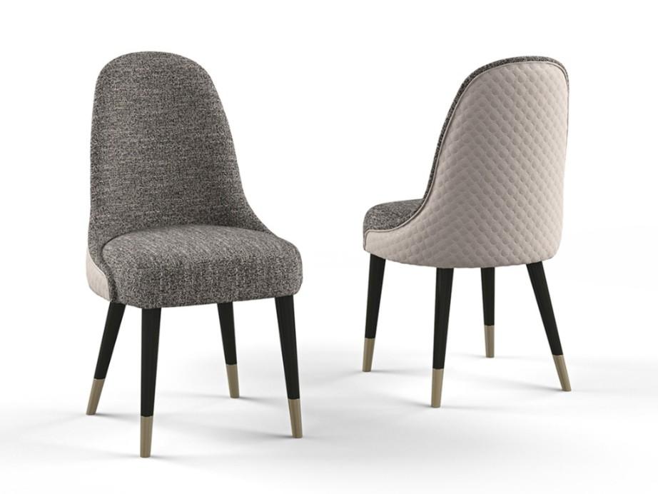 Upholstered fabric chair | Pr.452 by Stella del Mobile