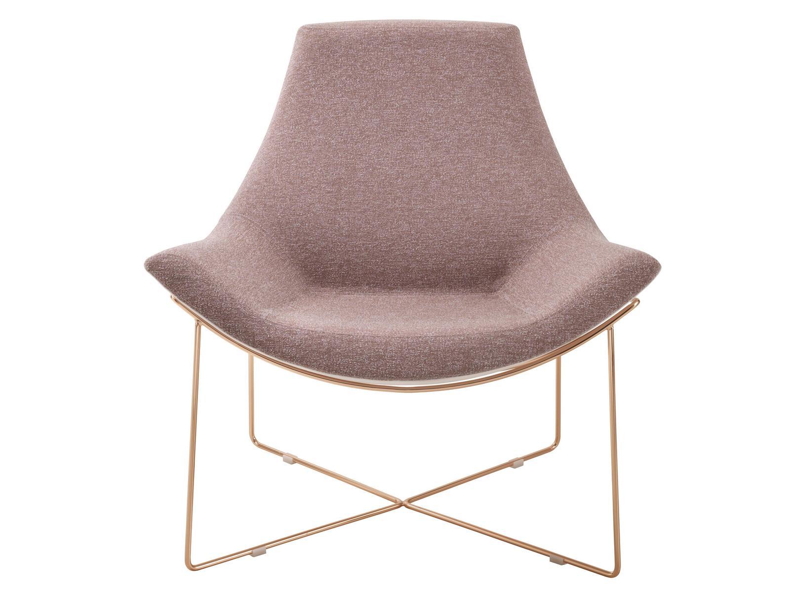 Fabric armchair | York by Riflessi