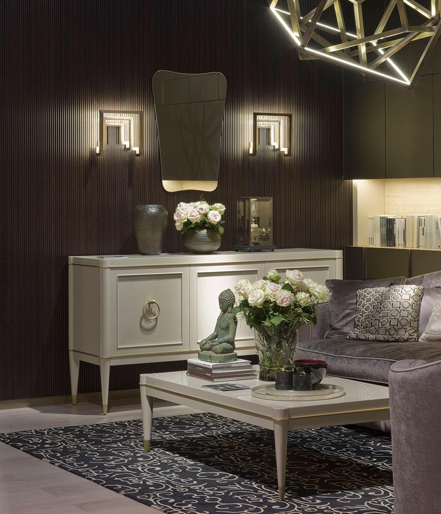 Rectangular lacquered chest of drawers | Ambra by Galimberti Nino