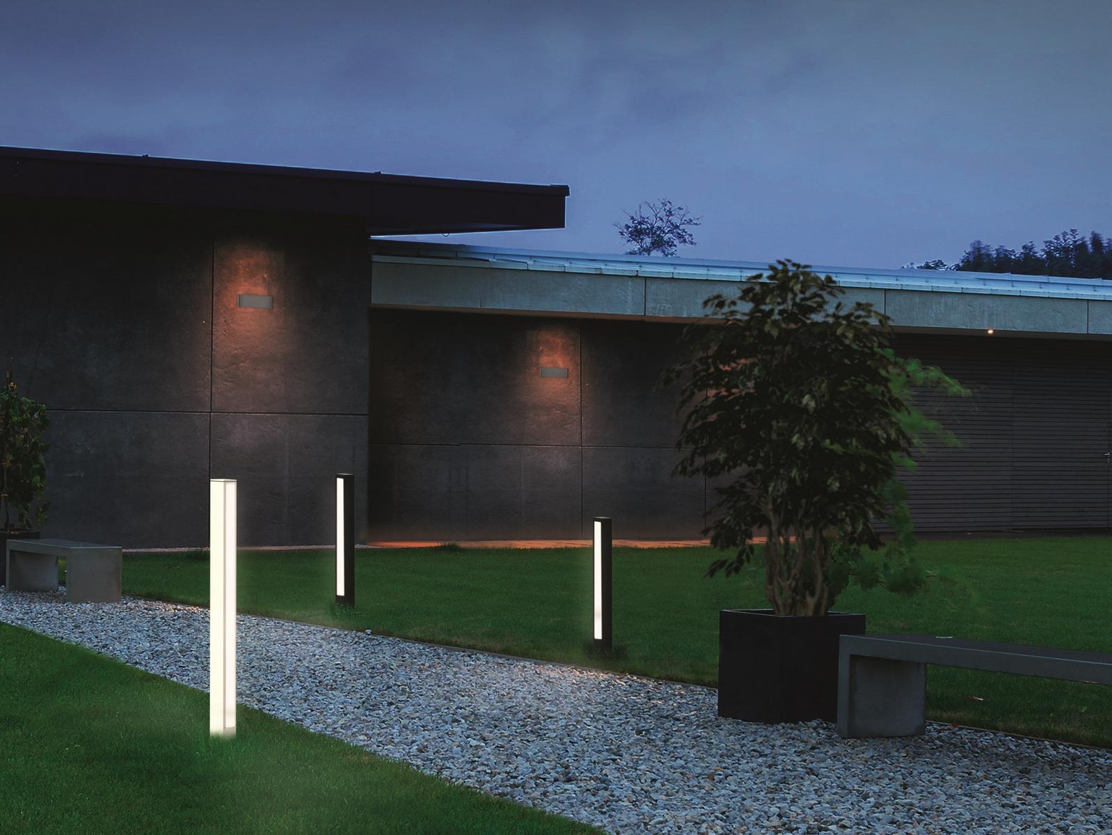 LED aluminium bollard light | Walking Focus by Artemide