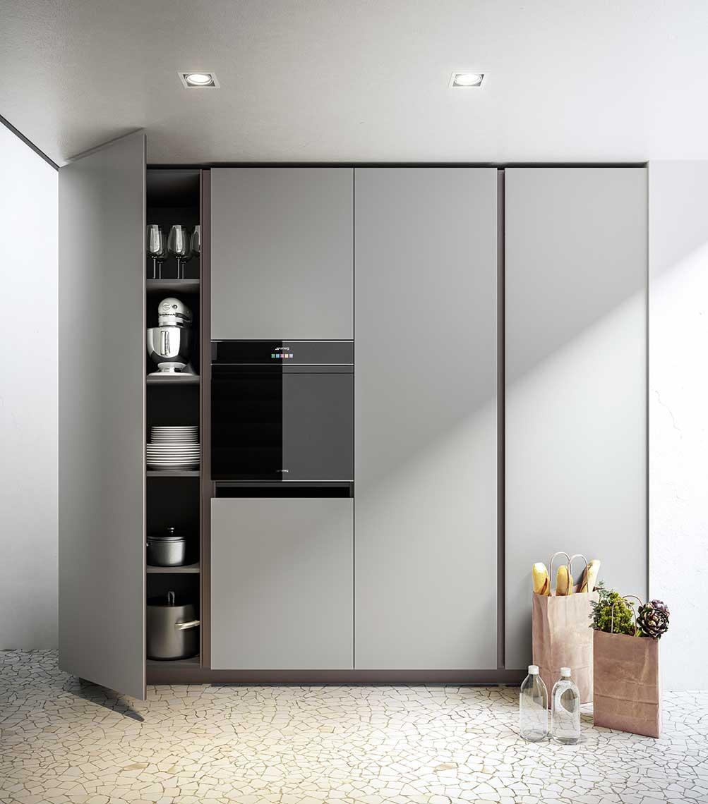 Fenix kitchen without handles ALF Valdesign Logica L40