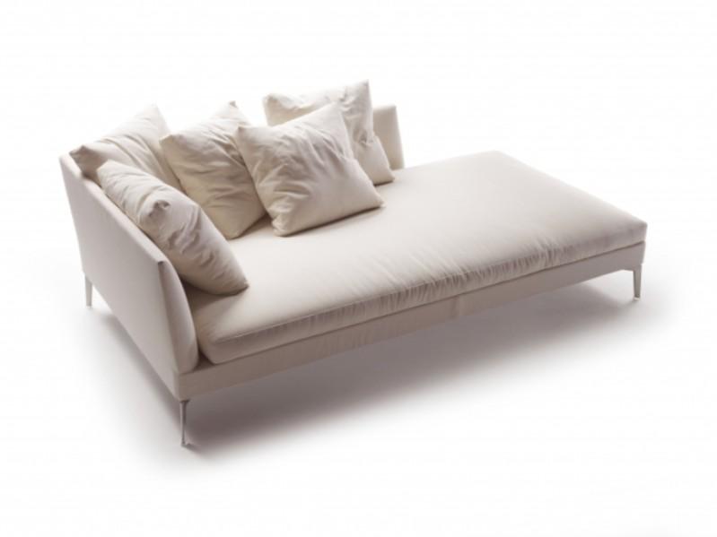 Fabric day bed with removable cover | Feel Good Large by Flexform