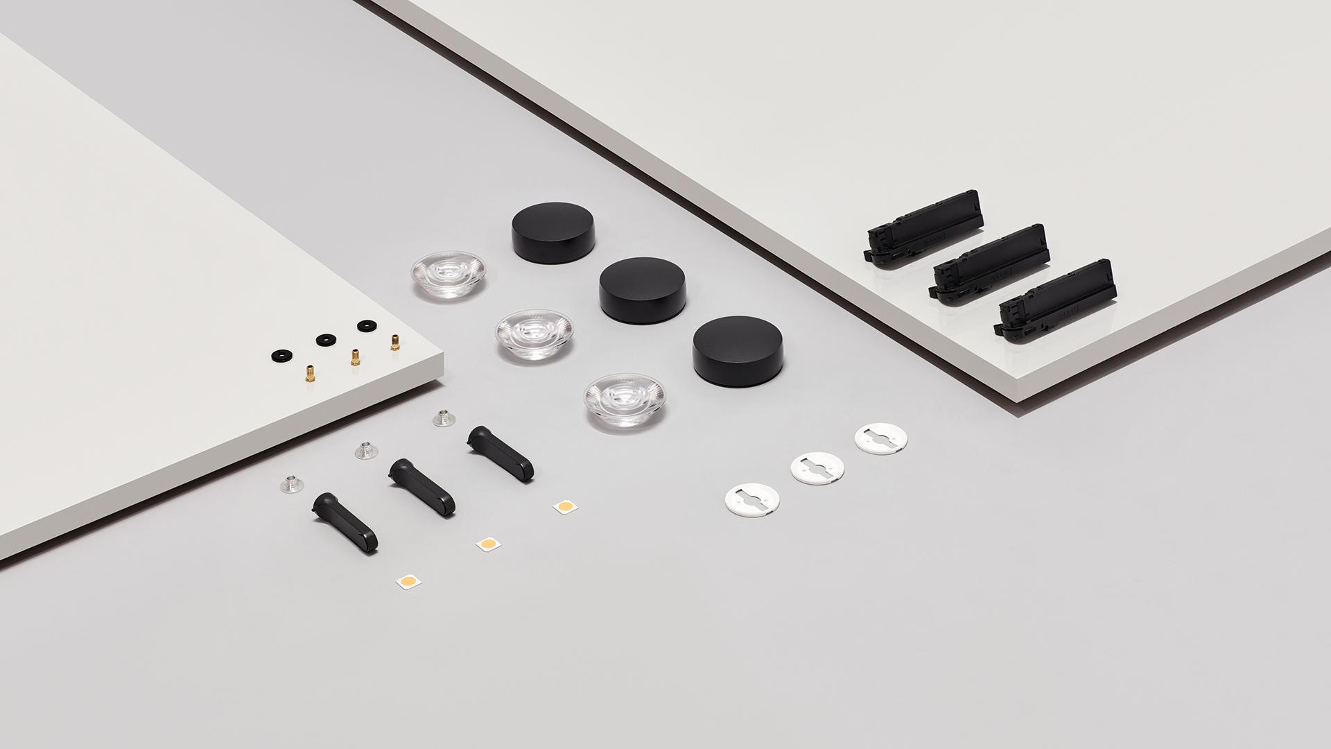 LED aluminium track-Light | Six L 48v by Arkoslight