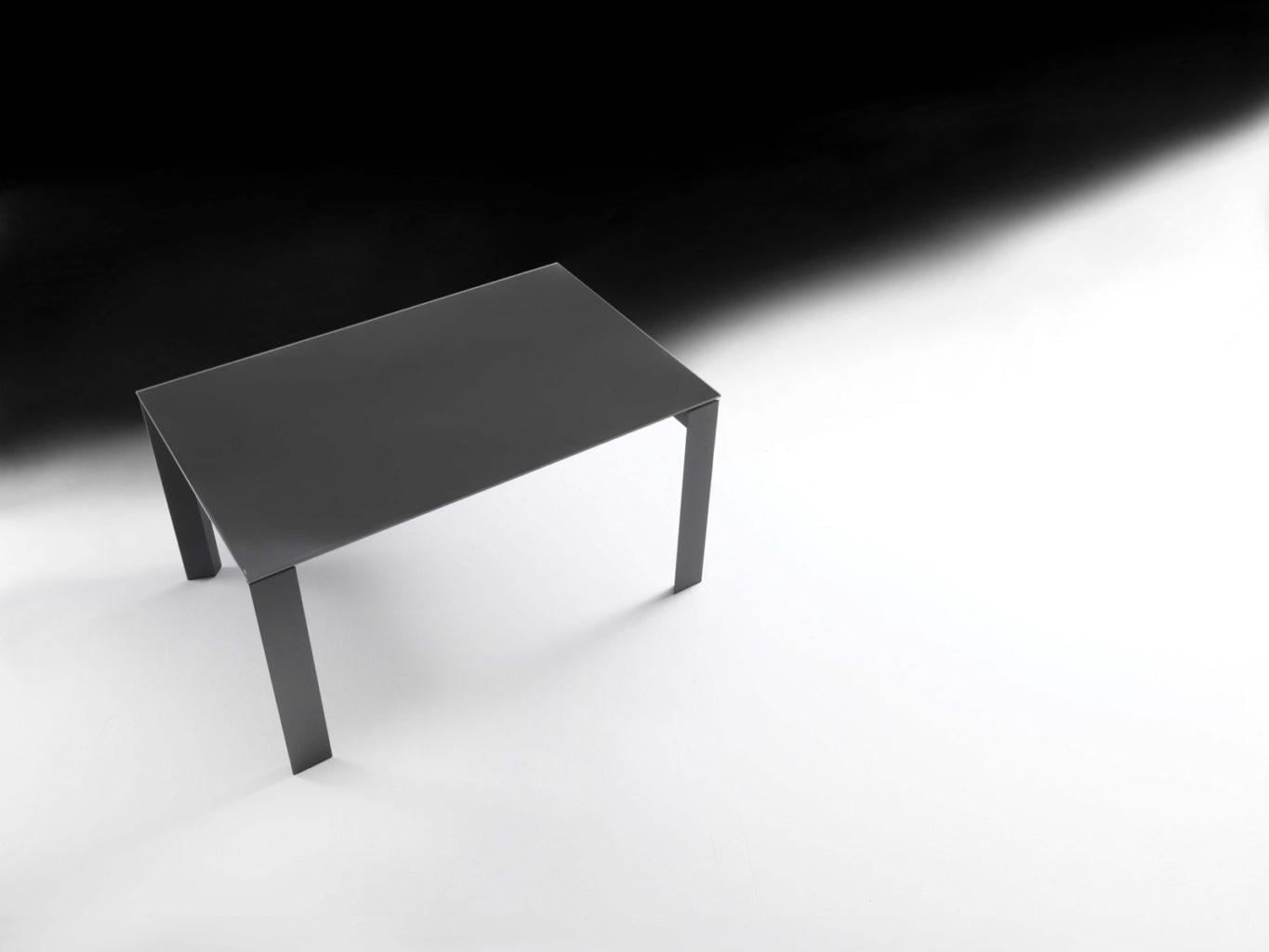 Rectangular glass table | Pascal by Bontempi