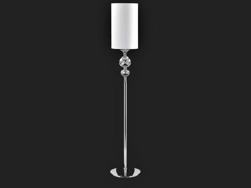 Classic style LED direct-indirect light metal floor lamp | Ginevra by Aiardini lighting