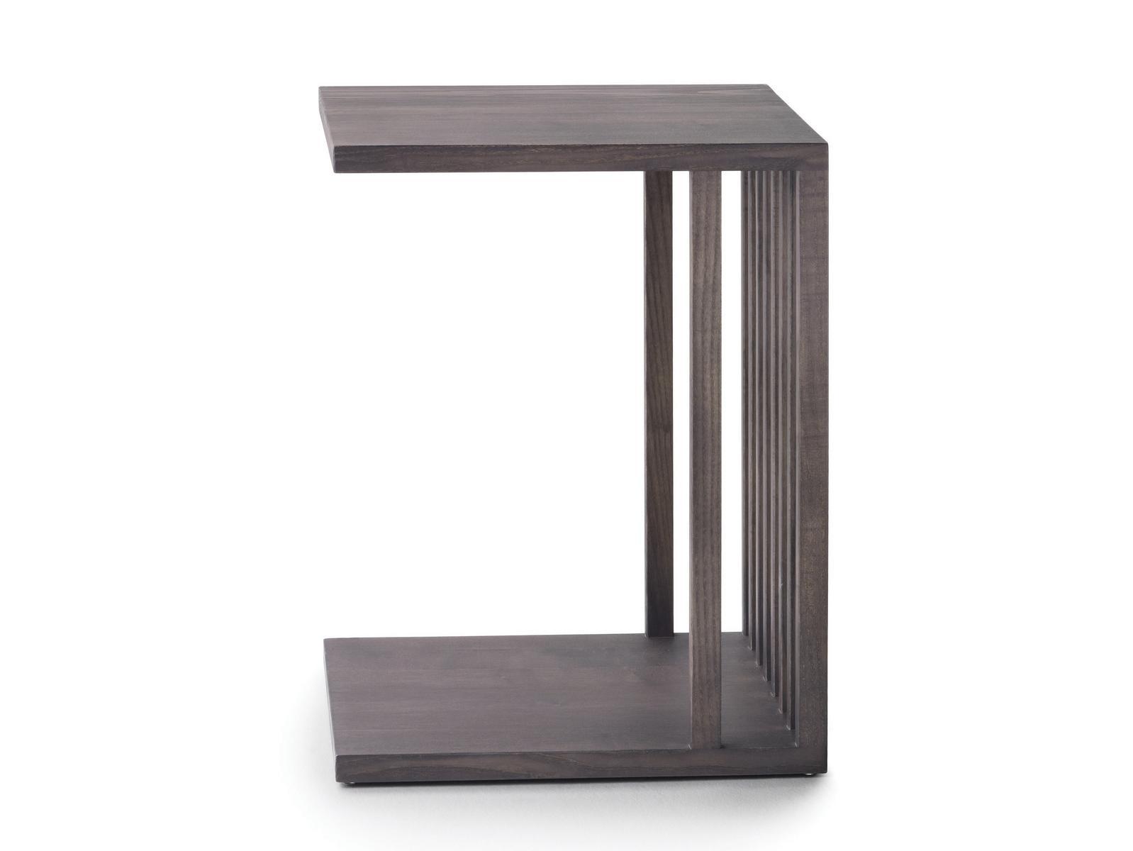 Rectangular solid wood coffee table | Vienna by Flexform