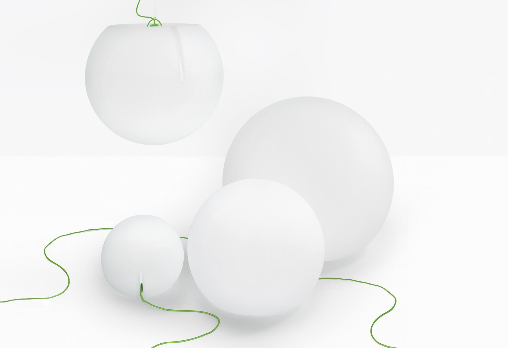 Pendant lamp / floor lamp | Happy Apple 331e by Pedrali