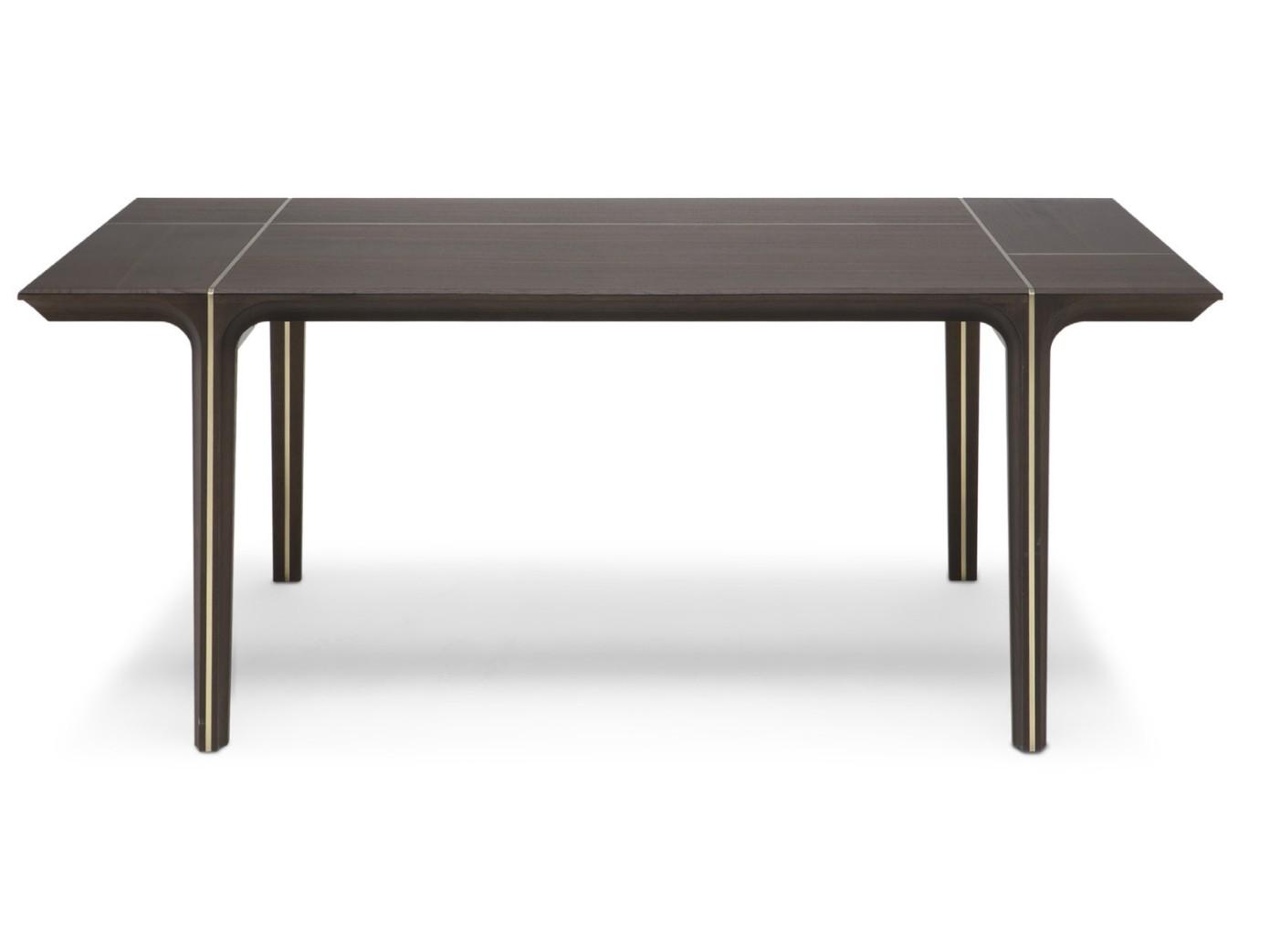 Rectangular solid wood dining table | Kendo by Natuzzi Italia