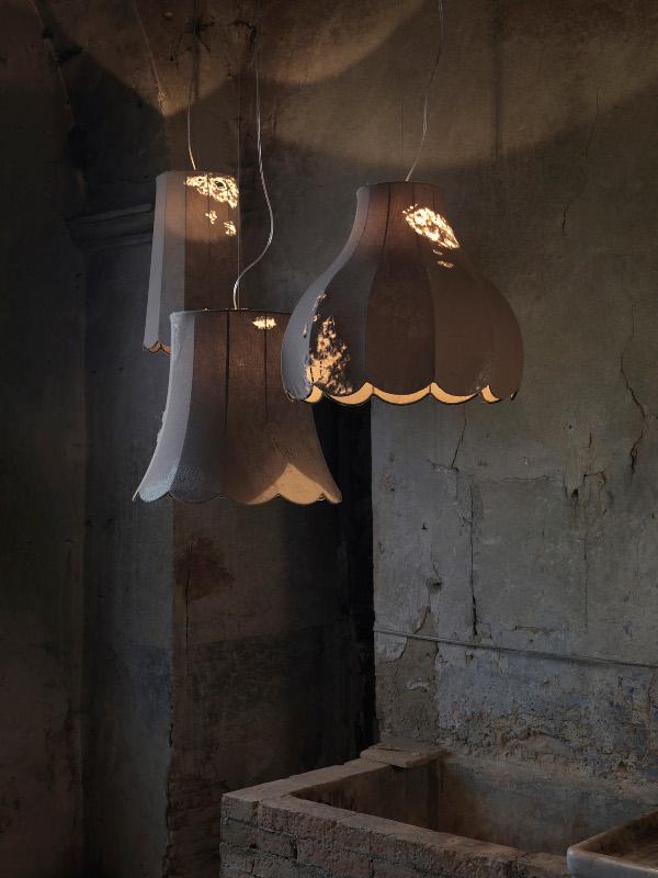 Denim fabric pendant lamp | Life by Karman