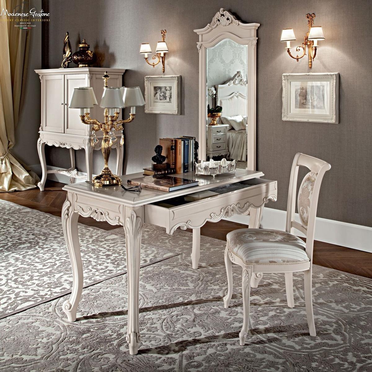 Solid wood secretary desk | 12305 by Modenese Gastone