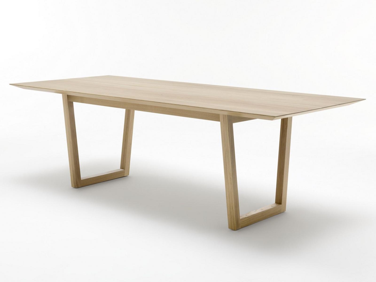 Rectangular wooden table | 924 by Rolf Benz