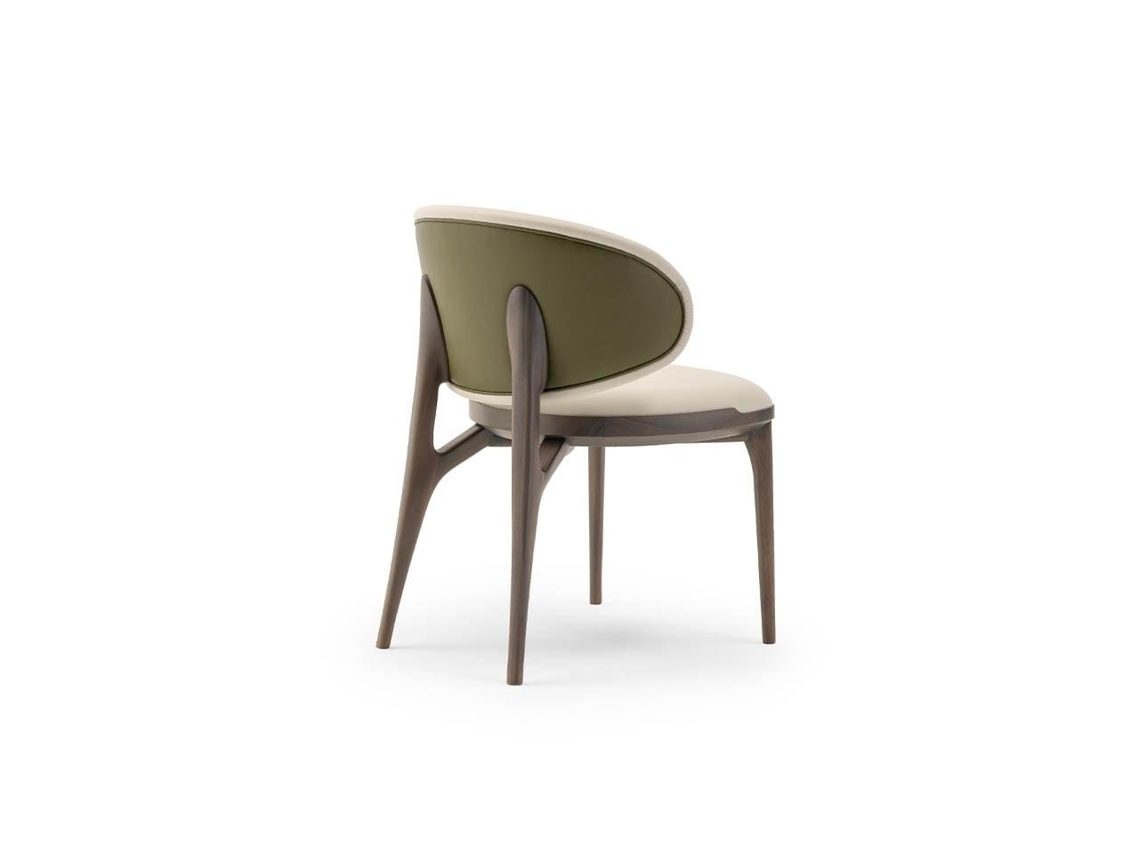 Upholstered chair | Pinnacle by Turri