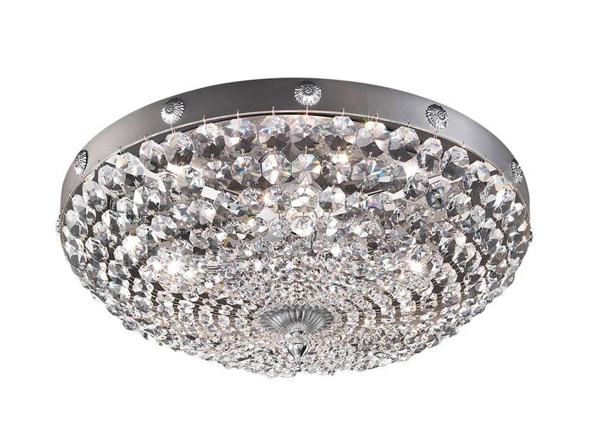Crystal ceiling light | Elegantia Pl4/ Pl3 by Masiero