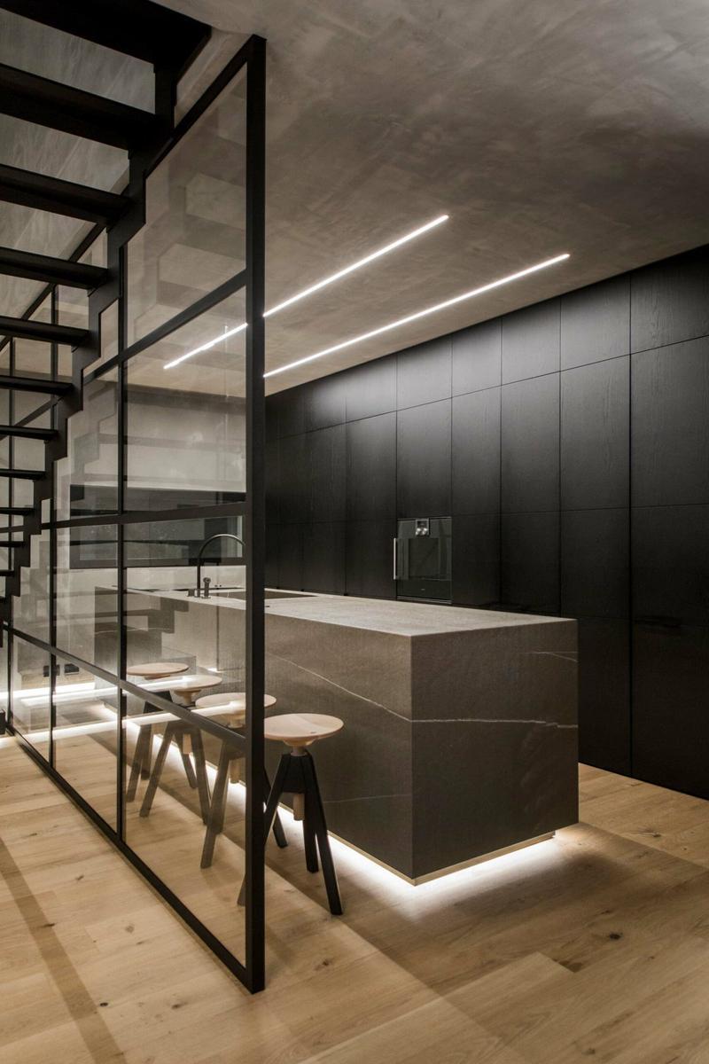 Aluminium linear lighting profile for LED modules | Ghost Line 18 by Olev