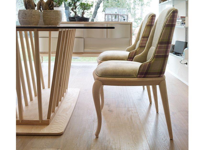 Upholstered fabric chair | Doc by Volpi