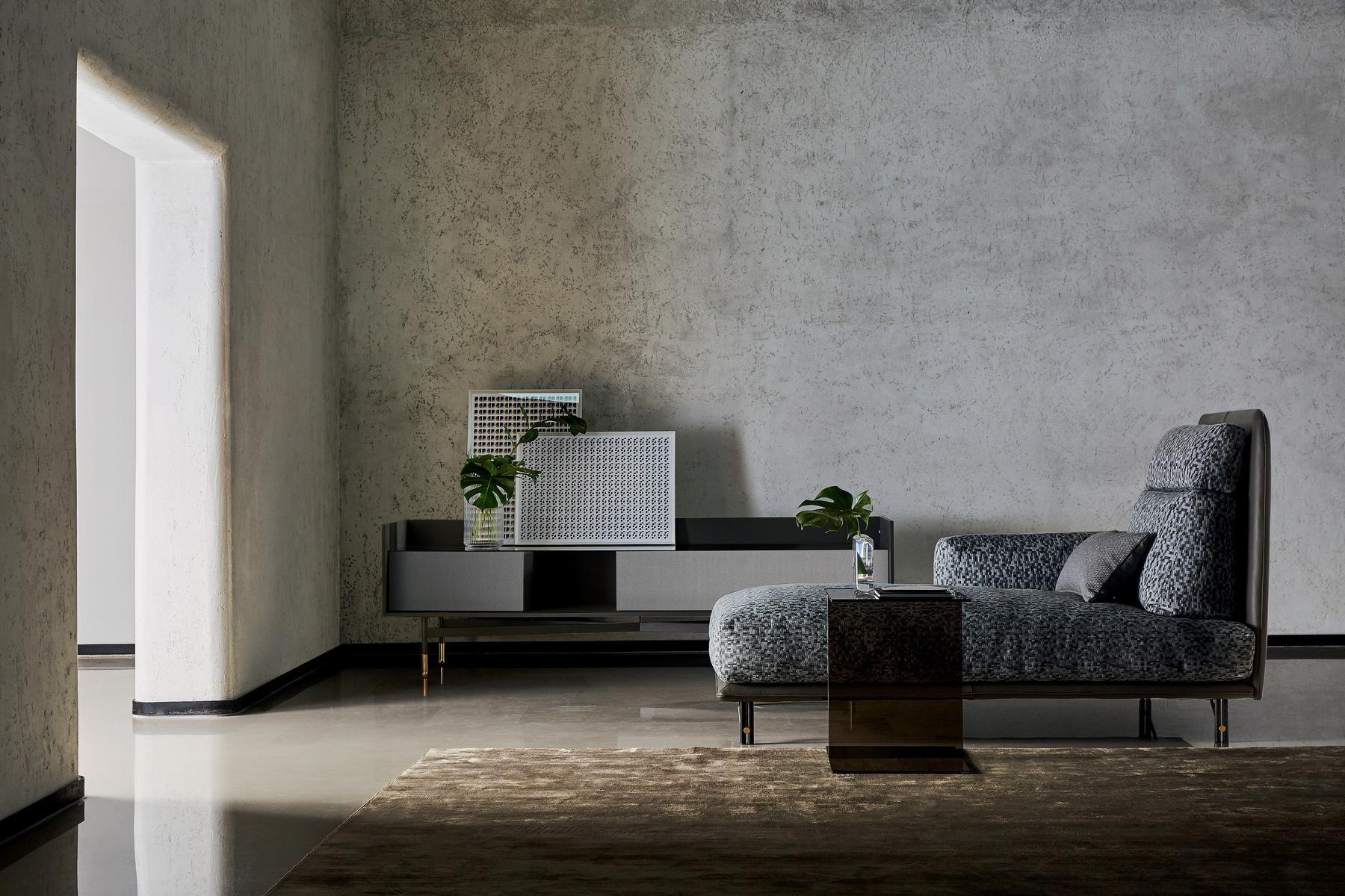 Upholstered fabric day bed | Kris by Ditre Italia