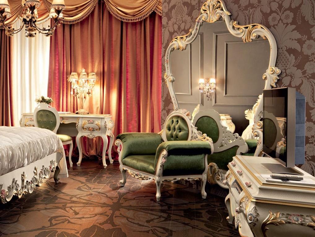 Upholstered armchair with armrests | 11518 by Modenese Gastone