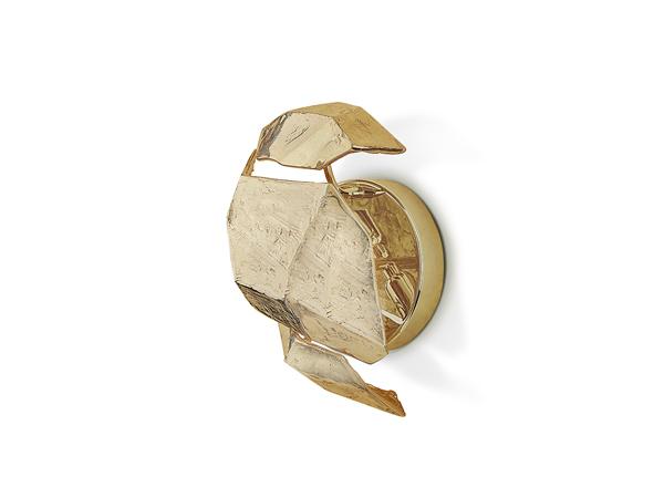 Brass wall light | Supernova by Boca Do Lobo