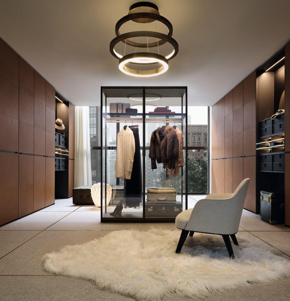 Sectional wardrobe | Ego by Poliform