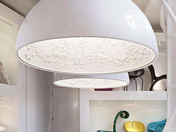 Plaster pendant lamp | Skygarden by Flos