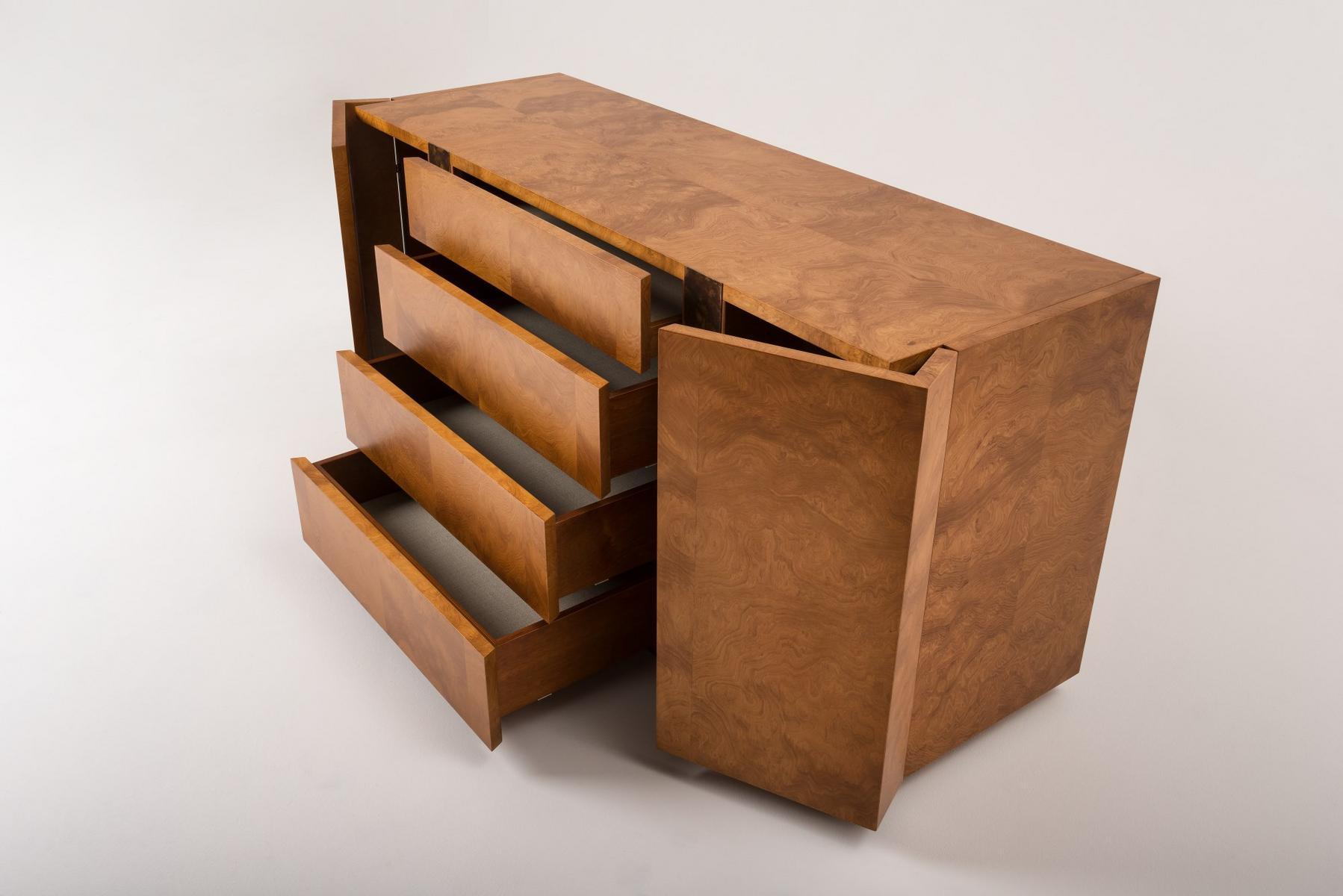 Wooden sideboard with doors and drawers | Diadema by Mantellassi 1926