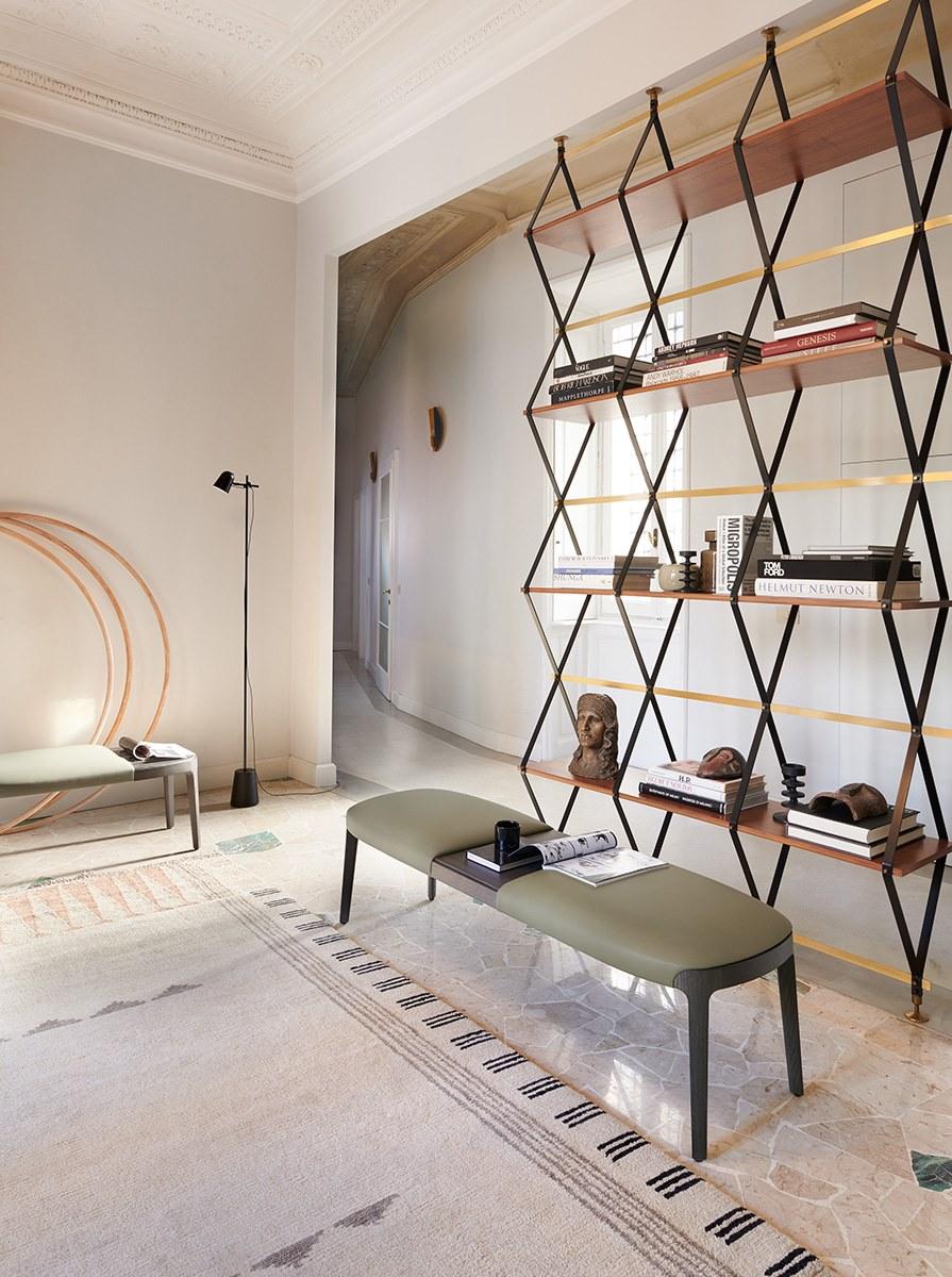 Leather bench | Velis by Potocco