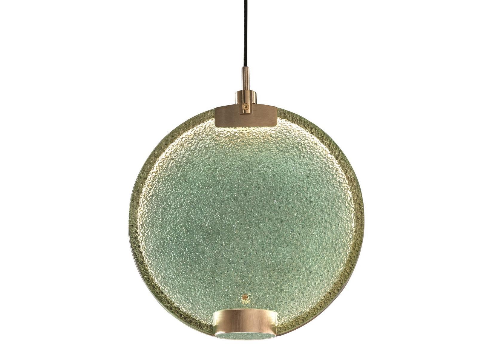 LED glass pendant lamp | Horo S1 by Masiero