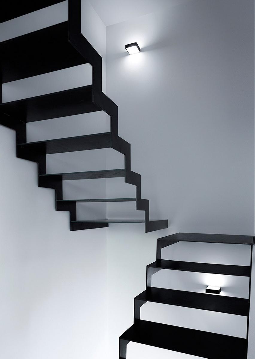 Glass and metal wall lamp | Toast by Davide Groppi