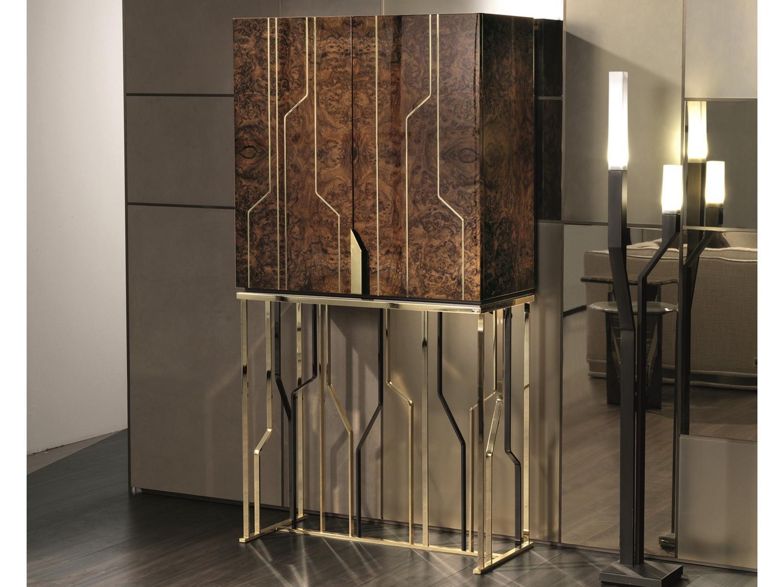 Metal bar cabinet | Ginza Bar by Longhi