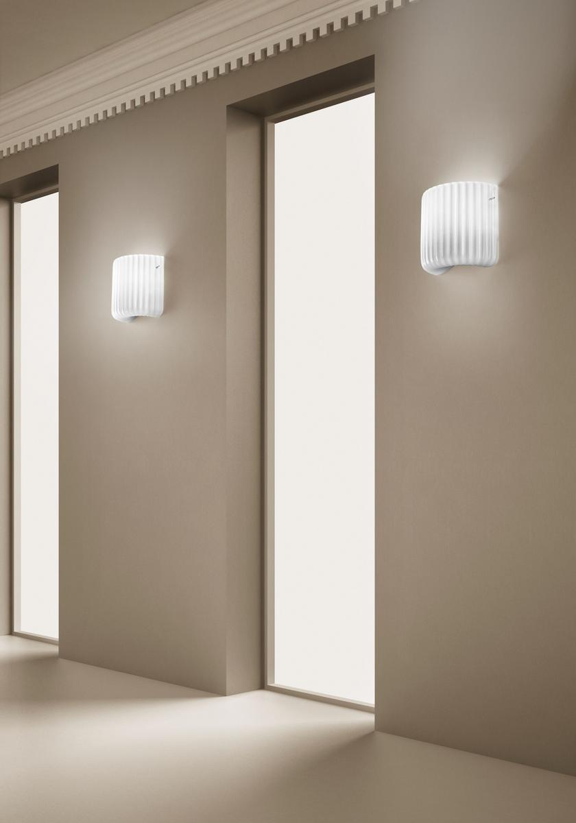 Glass wall light | Mask by Sylcom