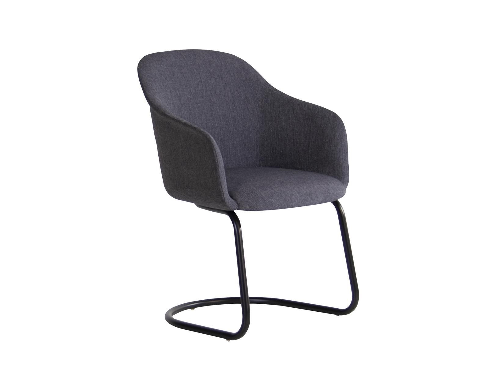 Cantilever upholstered fabric easy chair with armrests | Lyz 918 Pui by Potocco