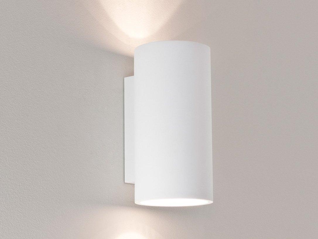 Plaster wall light with dimmer | Bologna 240 by Astro lighting